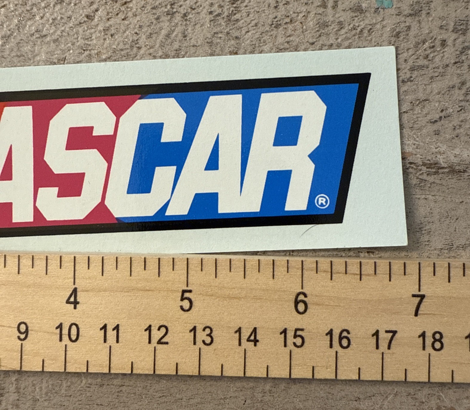 Nascar sticker logo racing skate cell laptop bumper vinyl decal