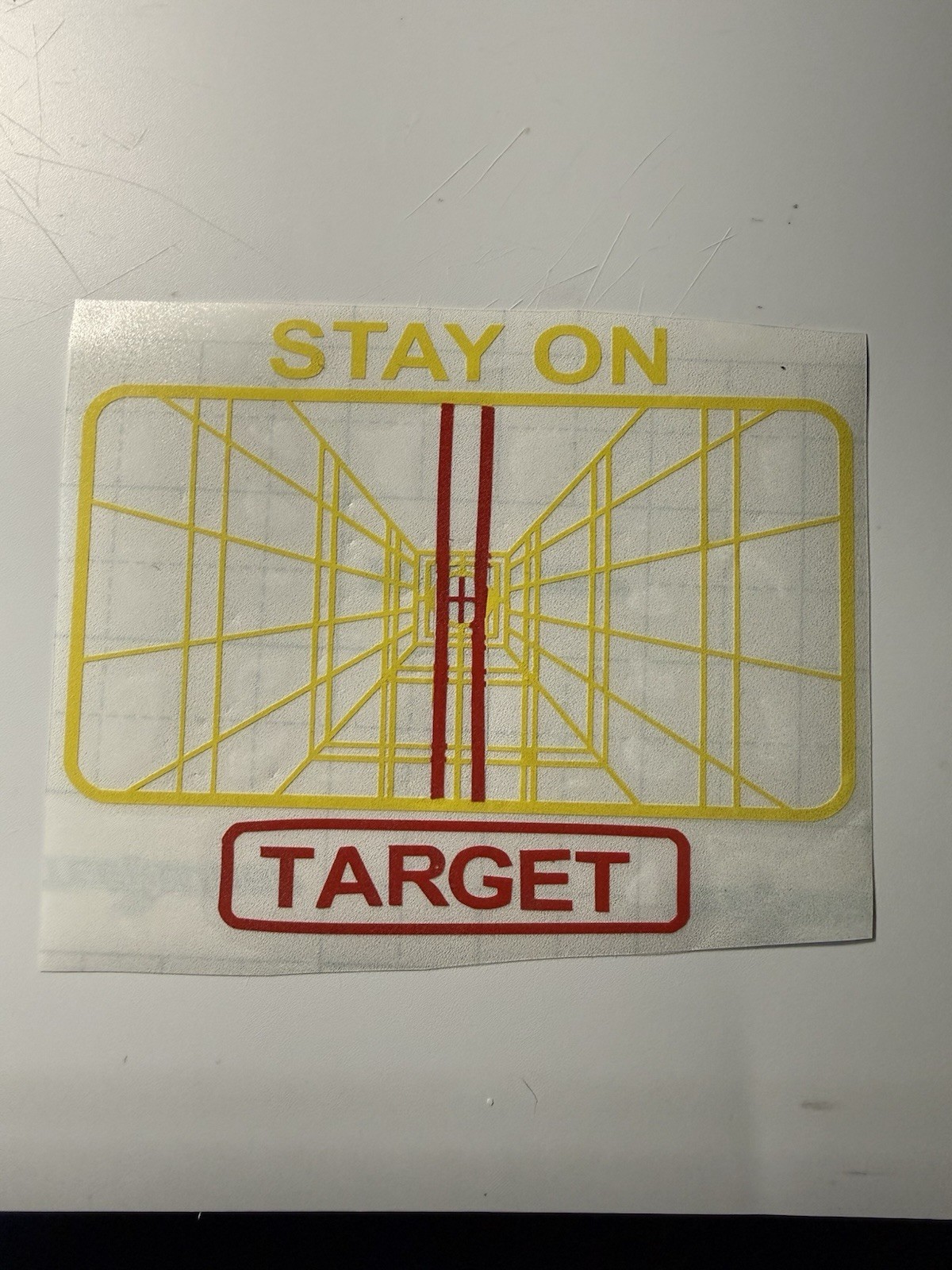 Star Wars Decal Stay On Target