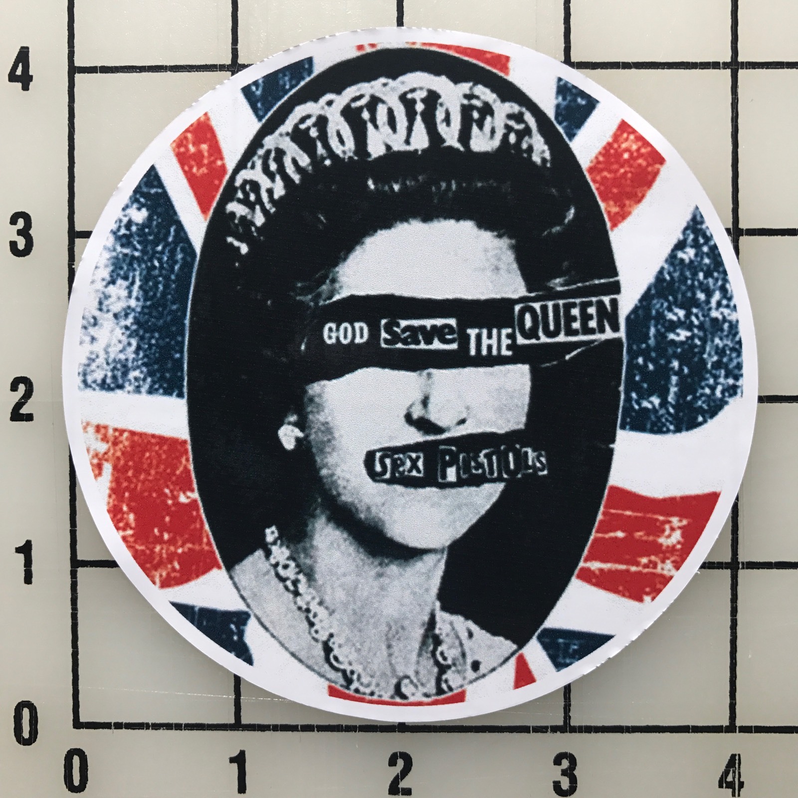 Sex Pistols 4" Wide Multi-Color Vinyl Decal Sticker – BOGO