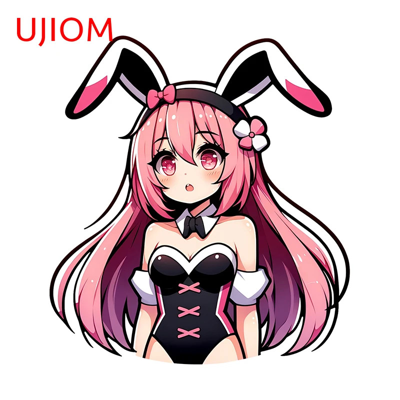 UJIOM Bunny Girl Wall Sticker Azur Lane Trendy Eye Catching Graphics Decal