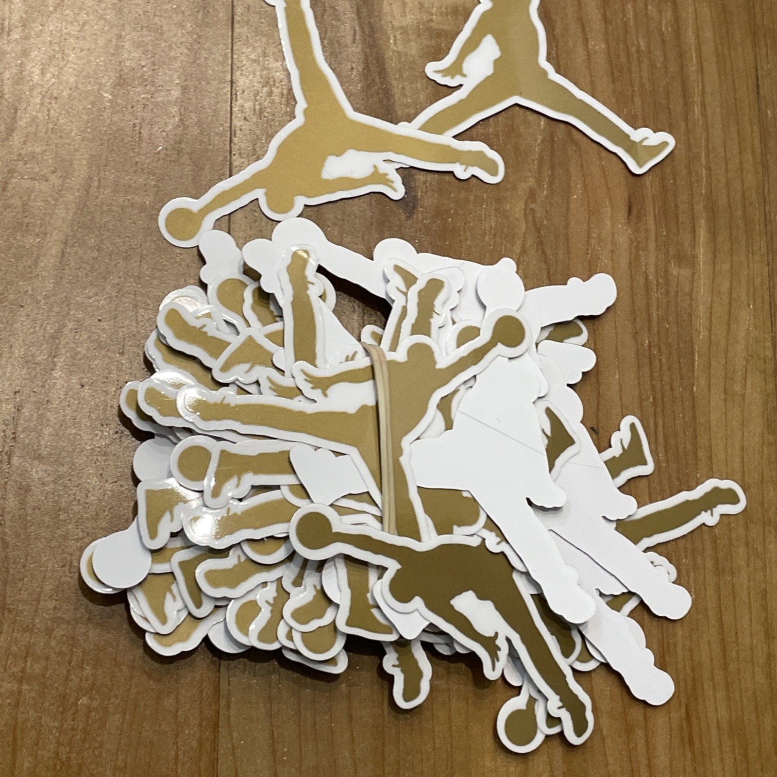 Air Jordan Sticker Gold JUMPMAN Sticker 3.5” Official Nike Air Jordan Sticker