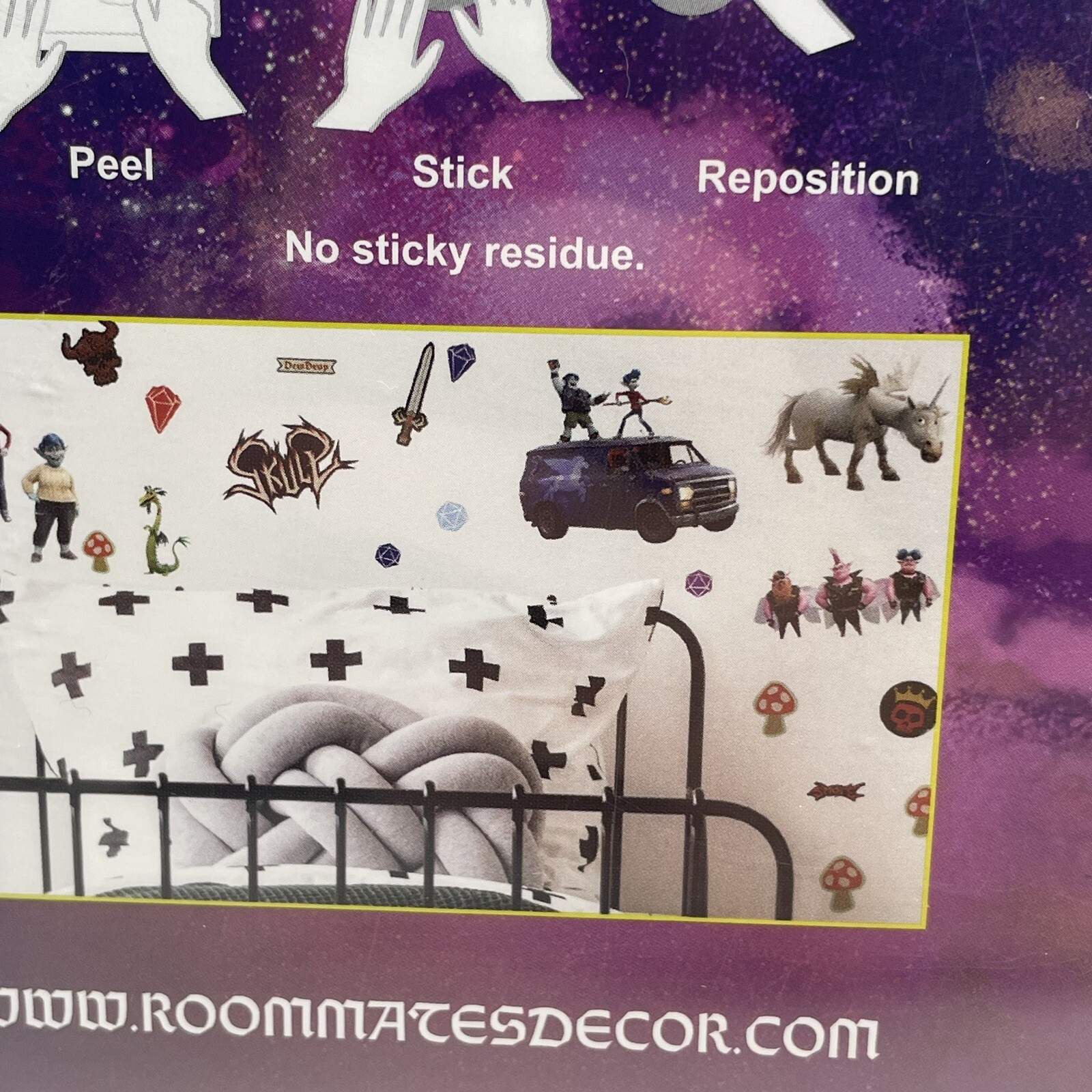 2 Roommates Decor Disneys Pixar Onward 43 Wall Decals