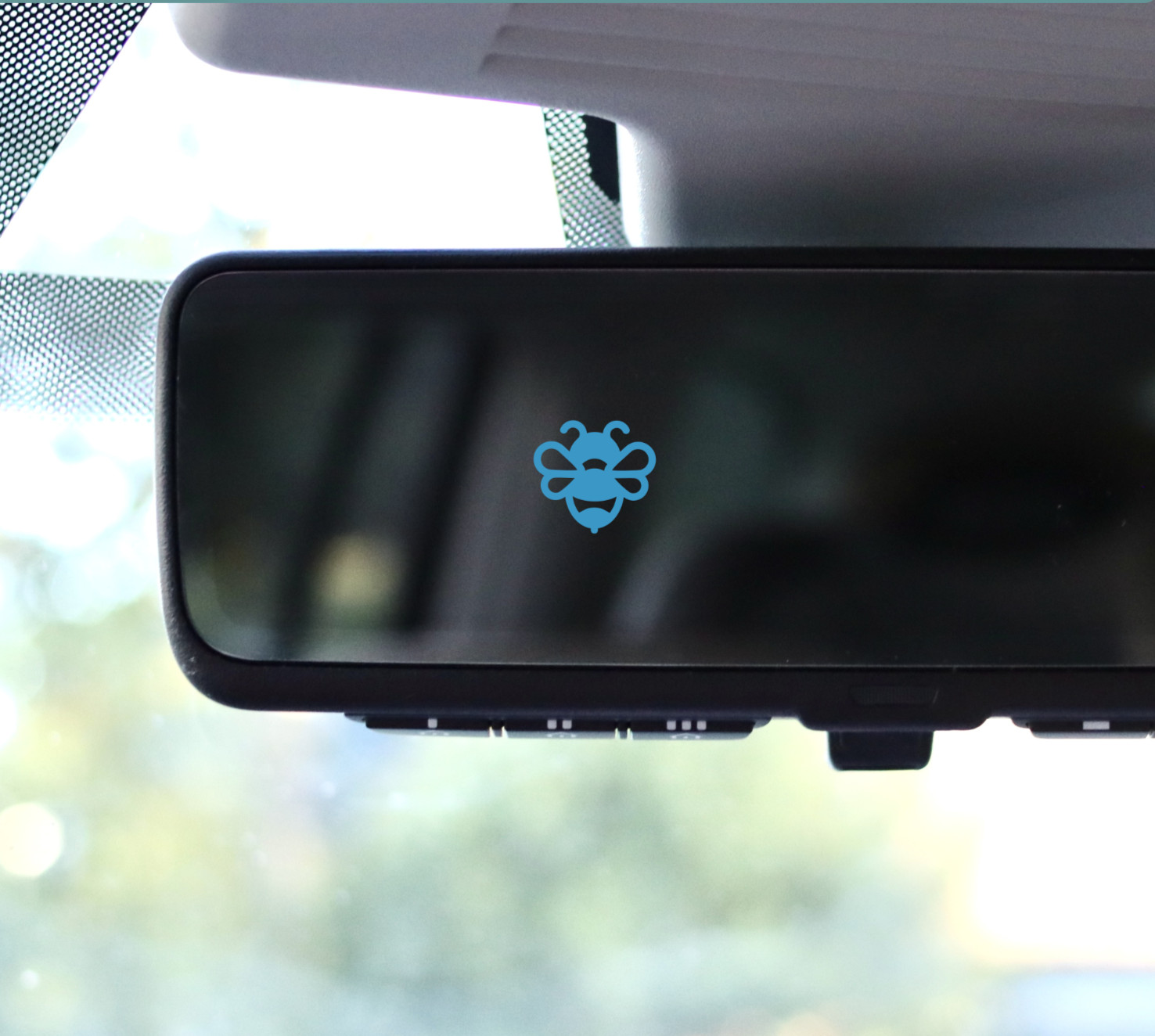 MINI Bumble Bee Permanent Vinyl Sticker Decal 2 PACK