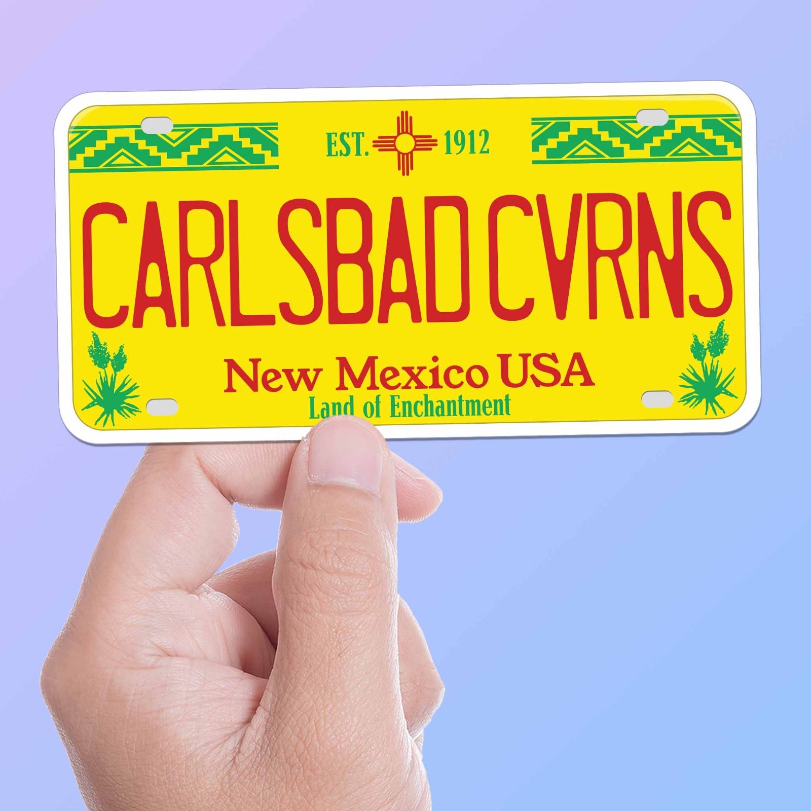 National Park License Plate Stickers – 61 NP Decals for Laptop & Water Bottle