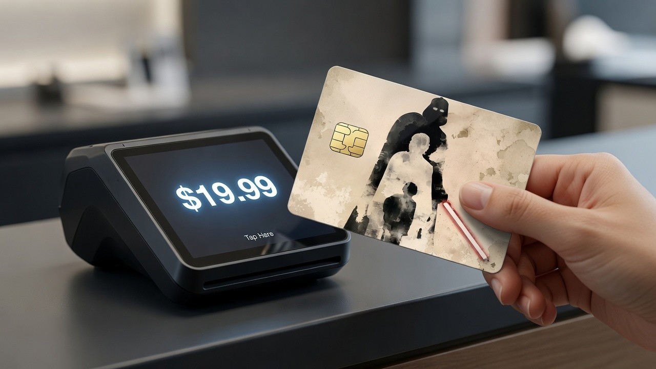 Tragedy of Anakin Skywalker Star Wars Debit Card Credit Card Skin