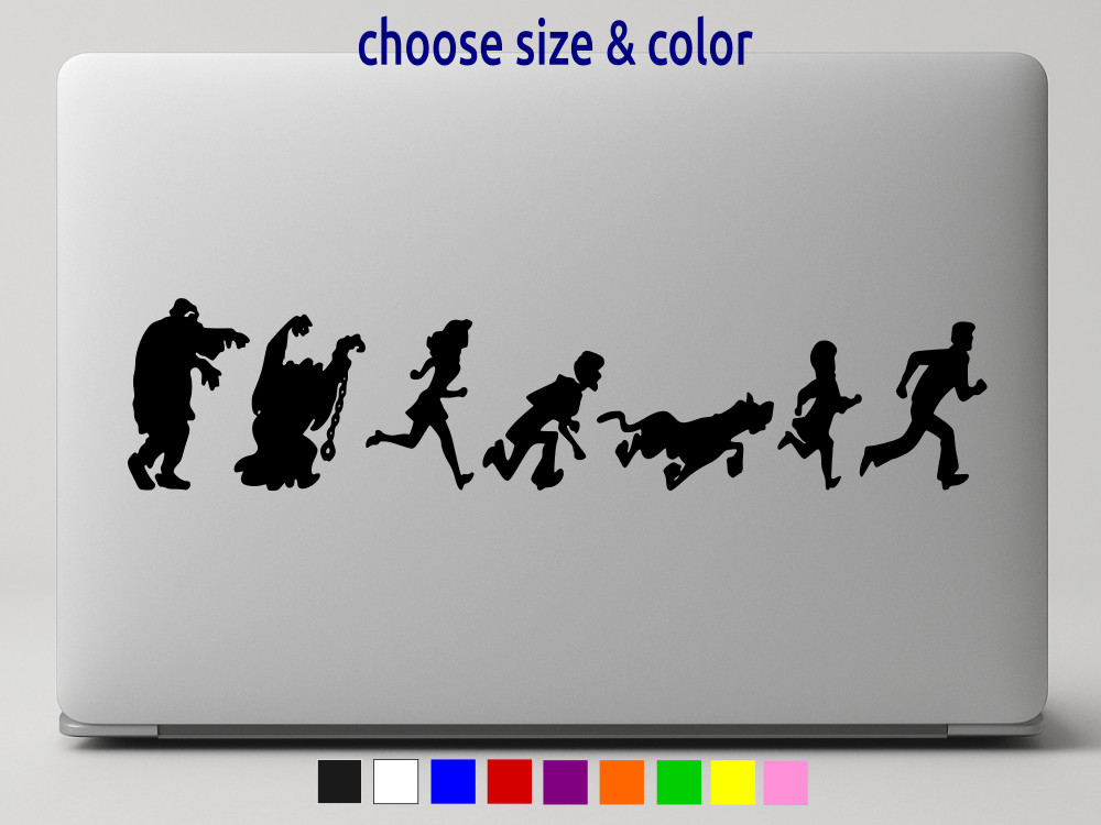 SCOOBY DOO AND THE GANG Vinyl Decal Car Wall Window Sticker CHOOSE SIZE COLOR