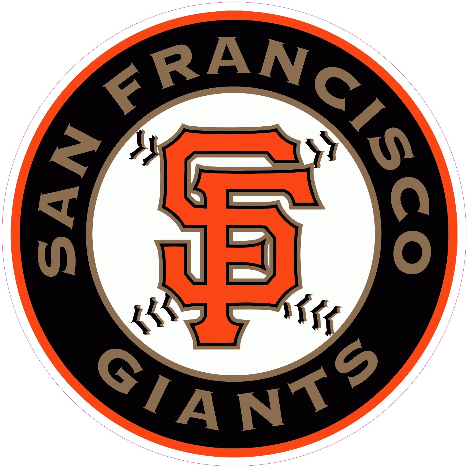 San Francisco Giants Baseball Vinyl Decal Sticker Car Truck Bumper Tumbler Mug