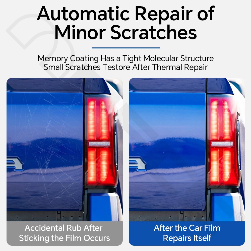 Toyota Tacoma 2024-2026 Full Car Kit Precut Paint Protection Film Clear Bra PPF