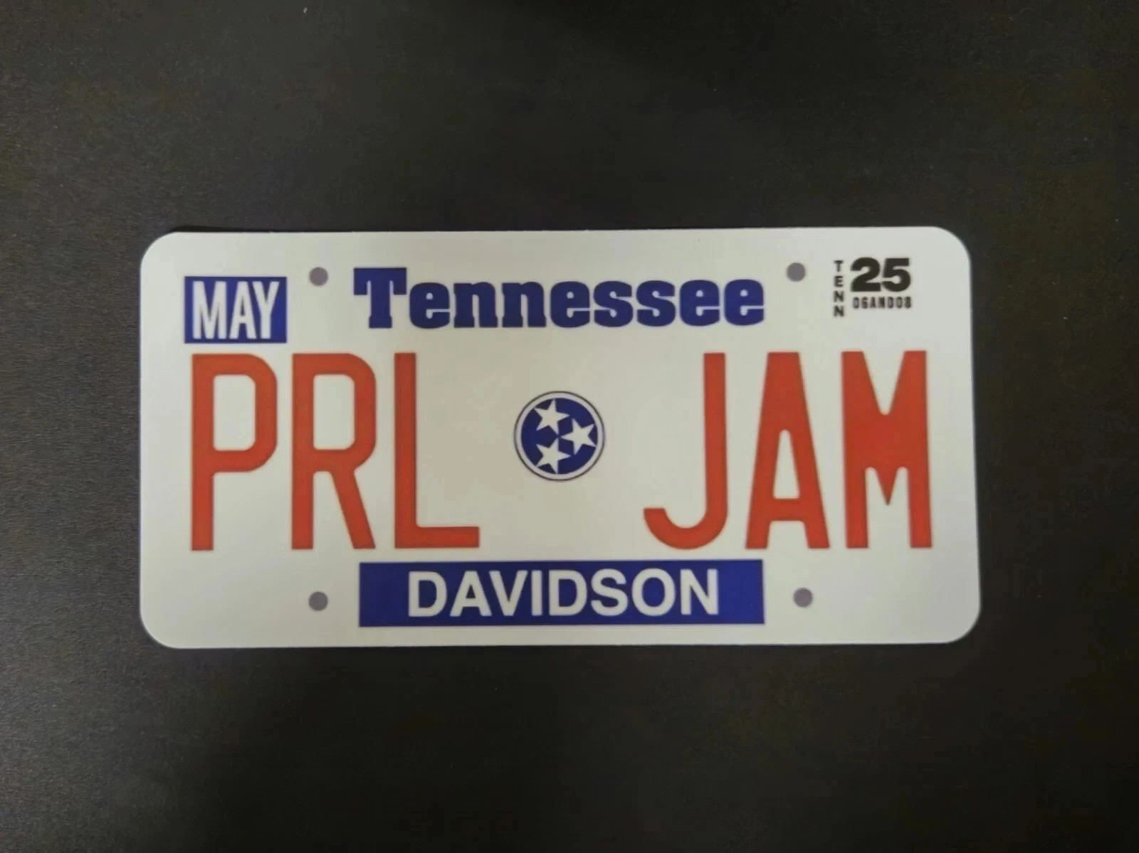 Pearl Jam 6"x3" Custom License 2025 Die-Cut Vinyl Sticker *Choose Your Own*