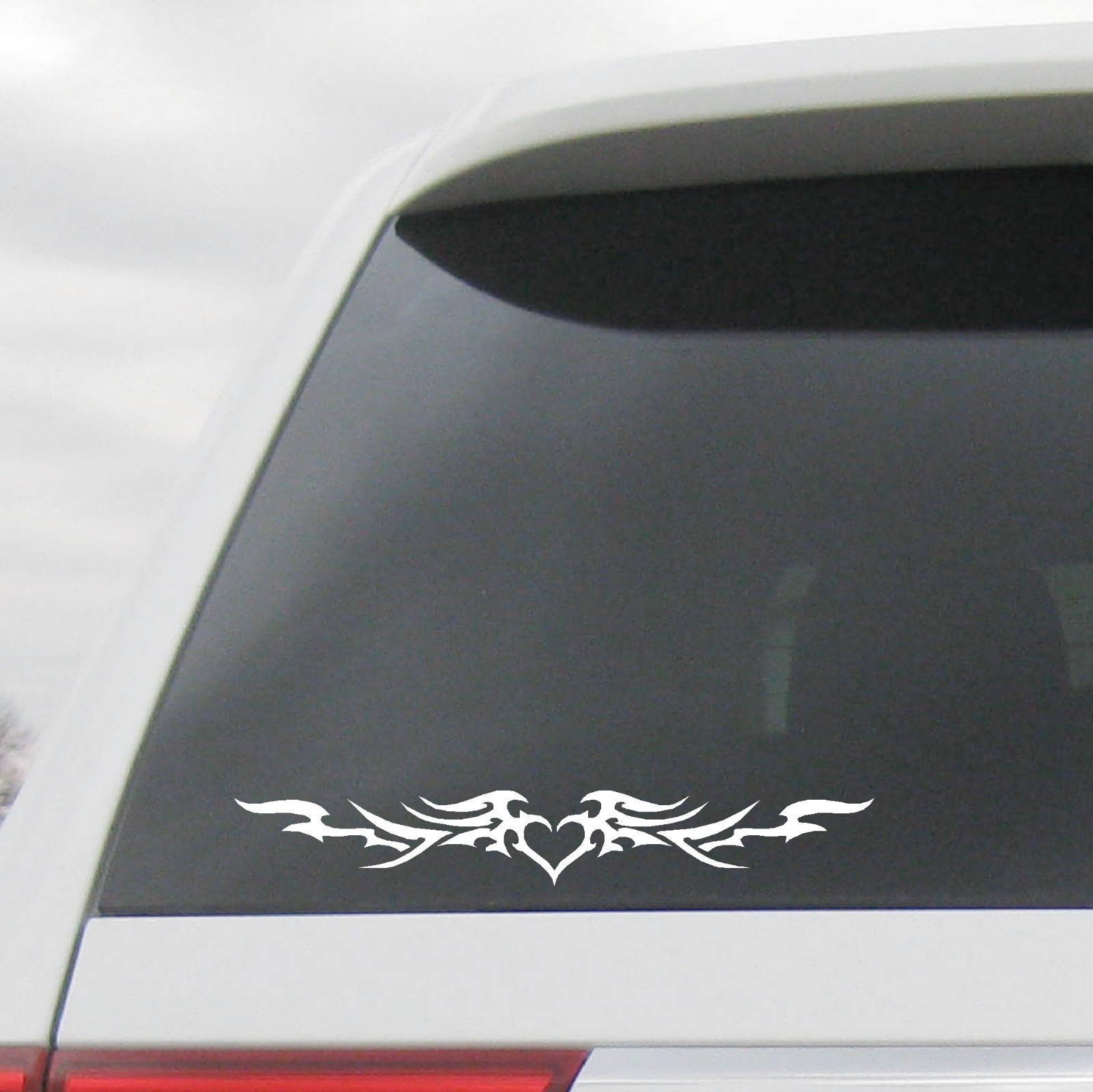 Sticker / Heart Wings Tribal Y2K Car Tramp Stamp Cybersigilism Window Decal