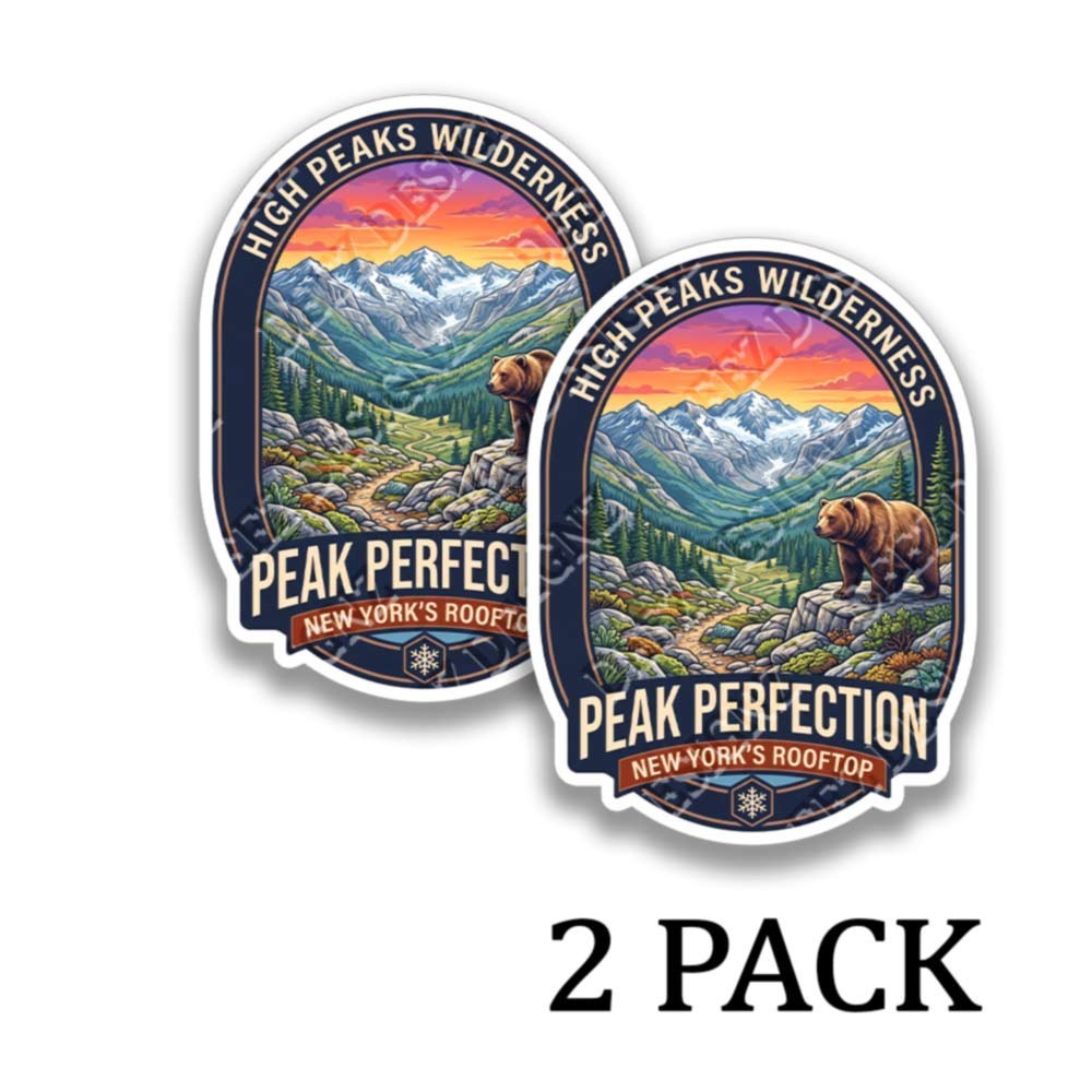 Peak Perfection Summit Decal High Peak Sticker 2 Pack 44341