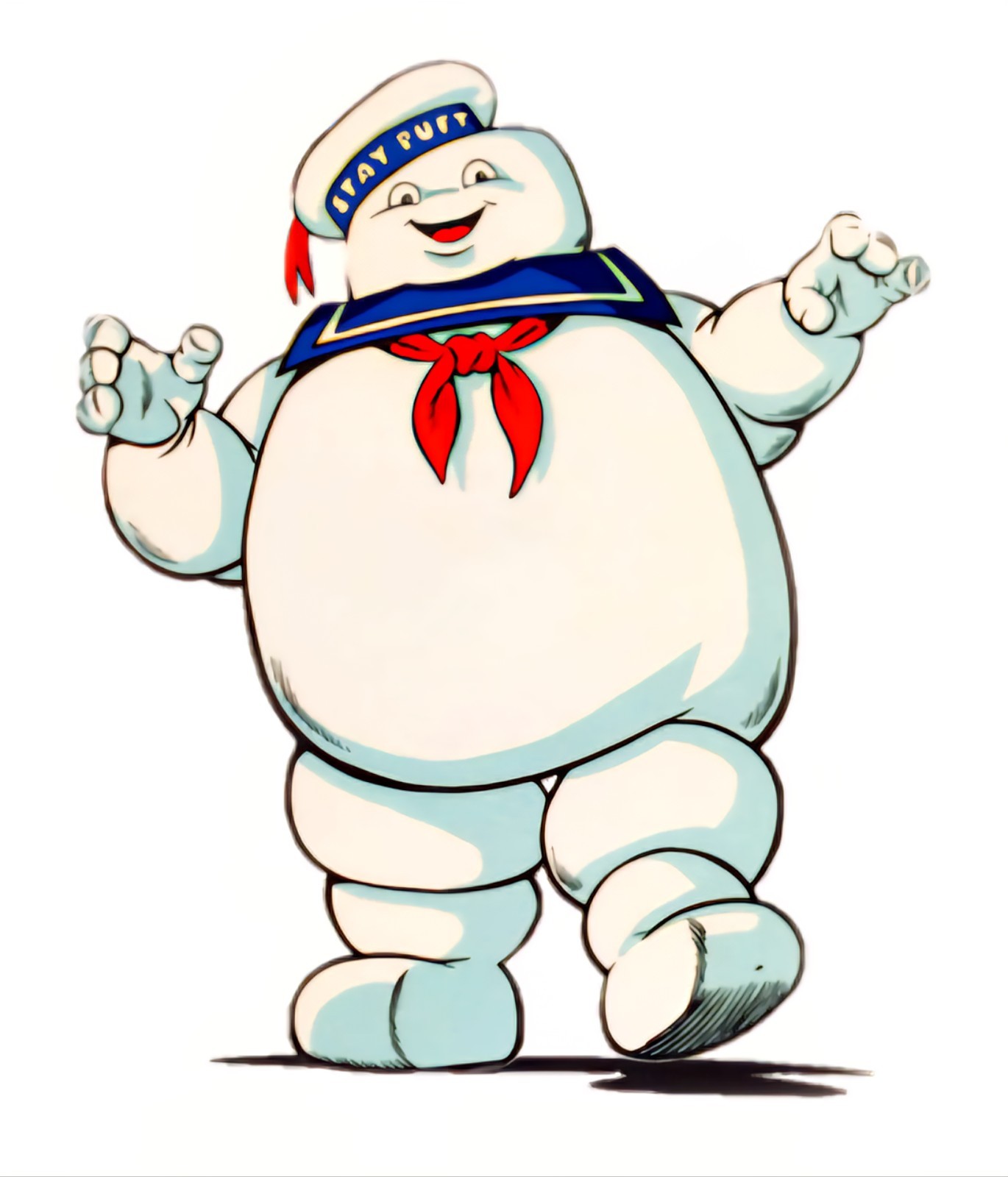 Stay-Puft Marshmallow Man Die-Cut Vinyl Sticker 3.3"x2.7" Ghostbusters