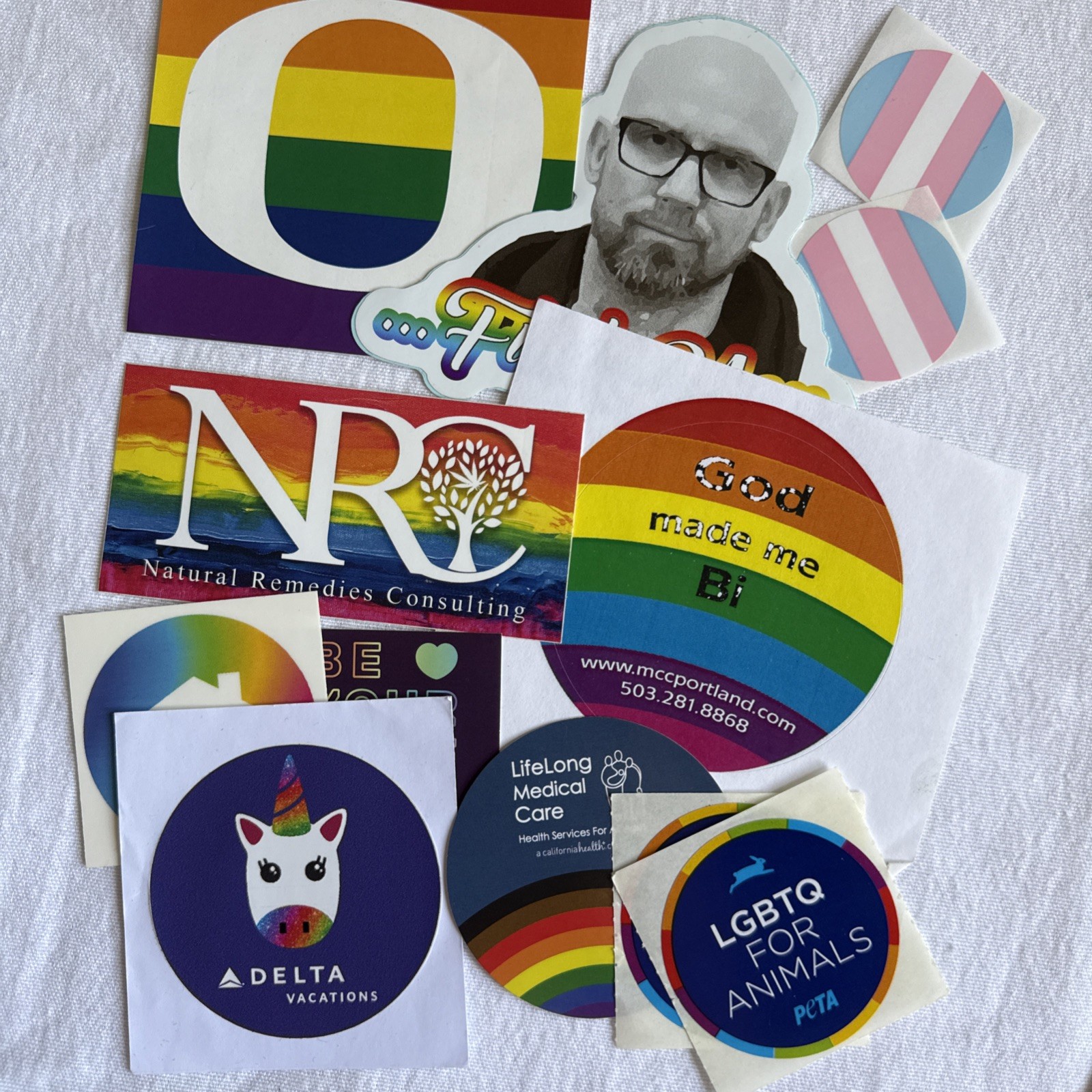 LGBTQ+ Pride Stickers (12)