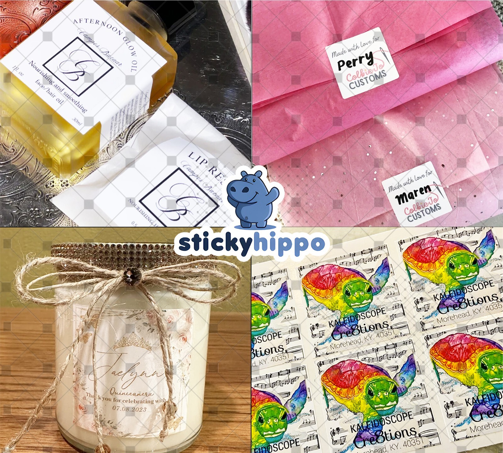 Custom Round Stickers | 1.0 TO 6.0 Inch Custom Personalized Business Logo Labels