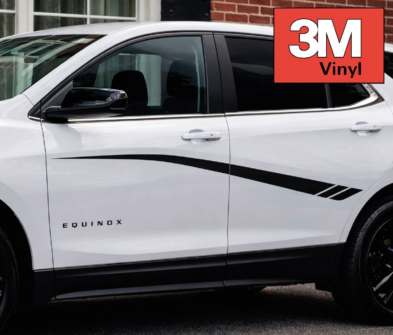 Meridian Stripes Fits: 2018 – 2022 Chevy Equinox Graphics Vinyl Decal 3M Vinyl
