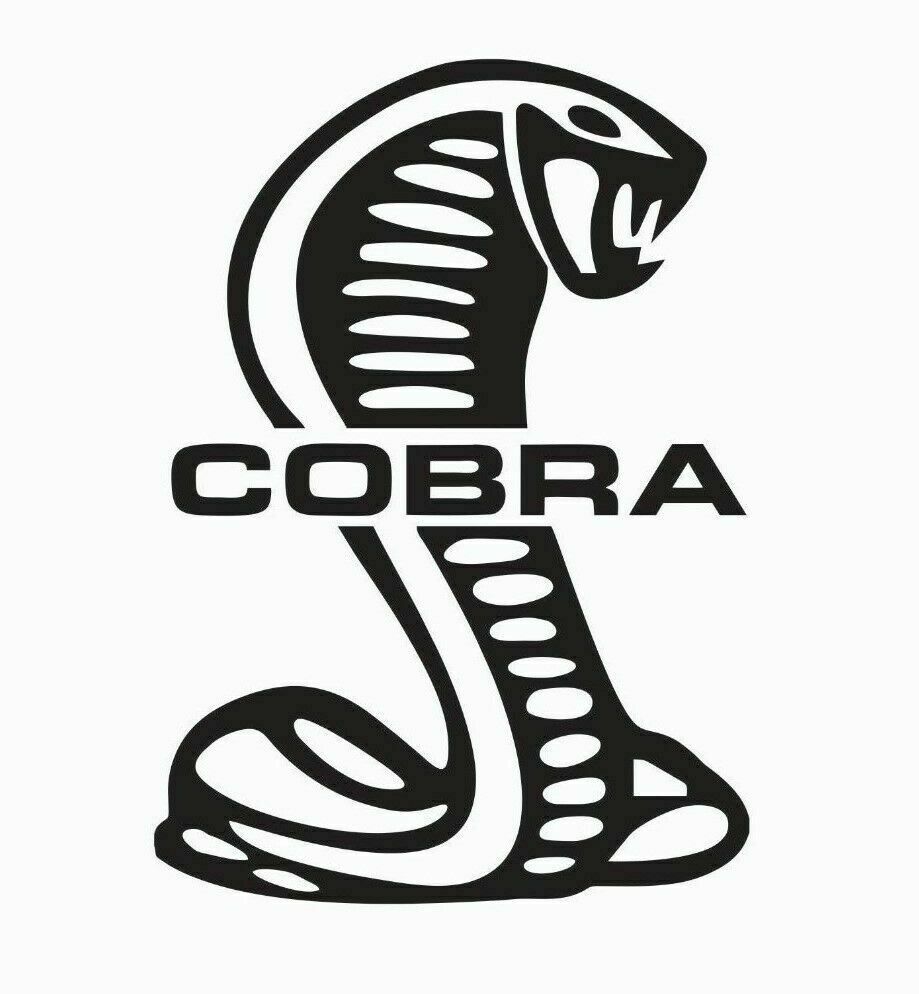 For Cobra Ford Mustang Snake Vinyl Die Cut Car Decal Sticker – FREE SHIP-