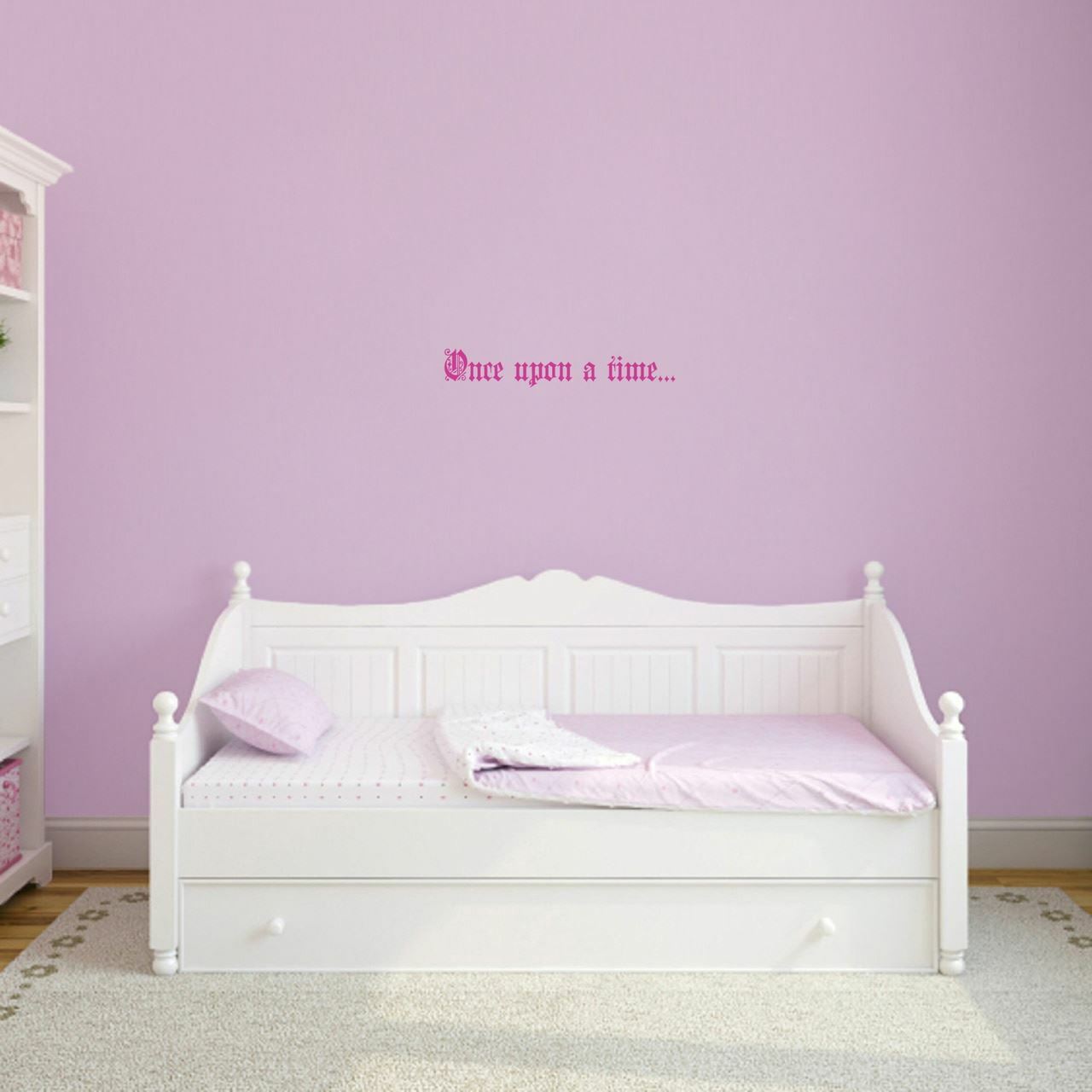 Once Upon A Time Wall Decal – Kids, Nursery, Fairy Tale, Vinyl Wall Sticker