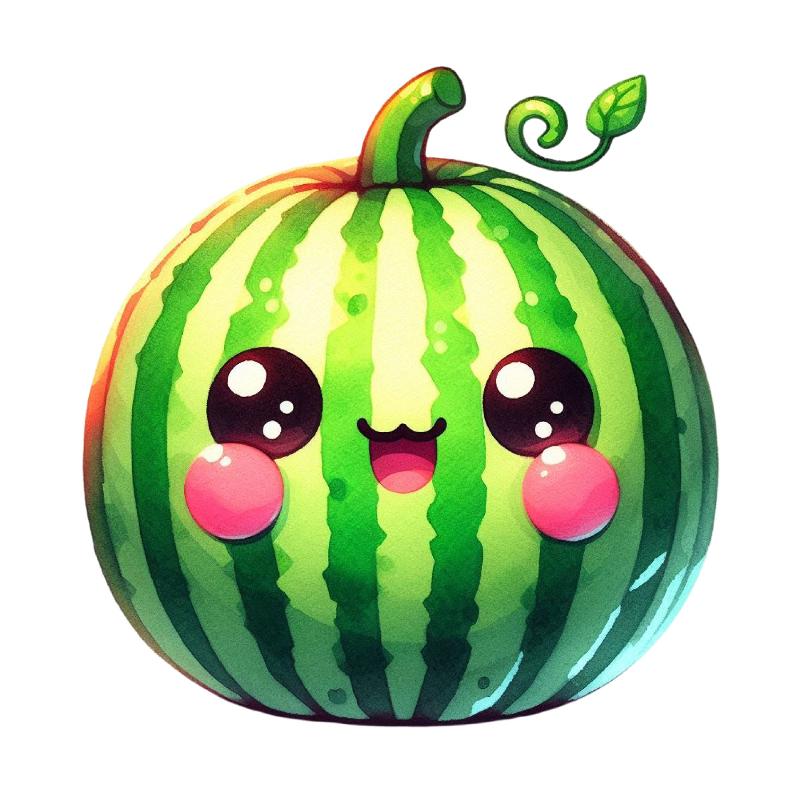 Sweet Watermelon Wall Decal Sticker 18X18cm Large