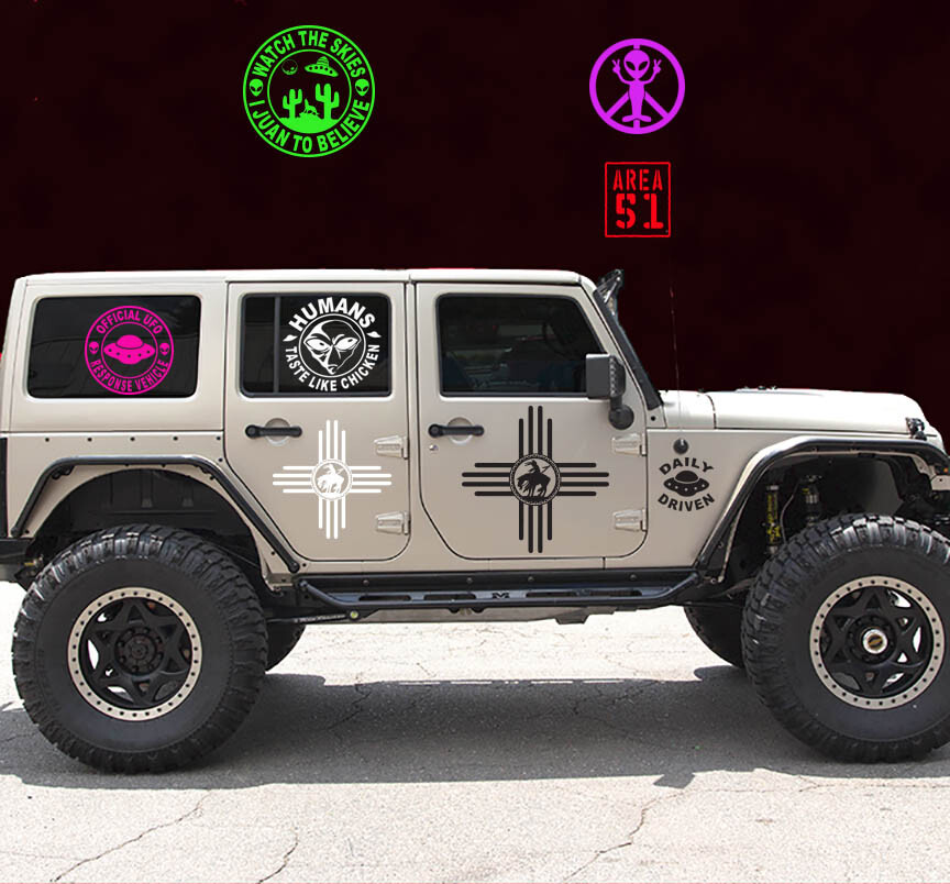 Zia End of the Trail Native American Indian sticker decal