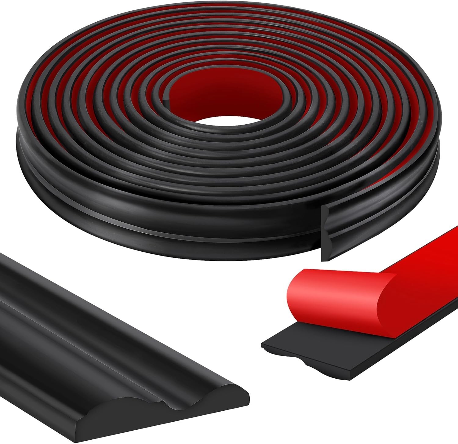 Elegant 20 Ft Black Wall Molding Trim – Perfect for Mirrors & Window Frames