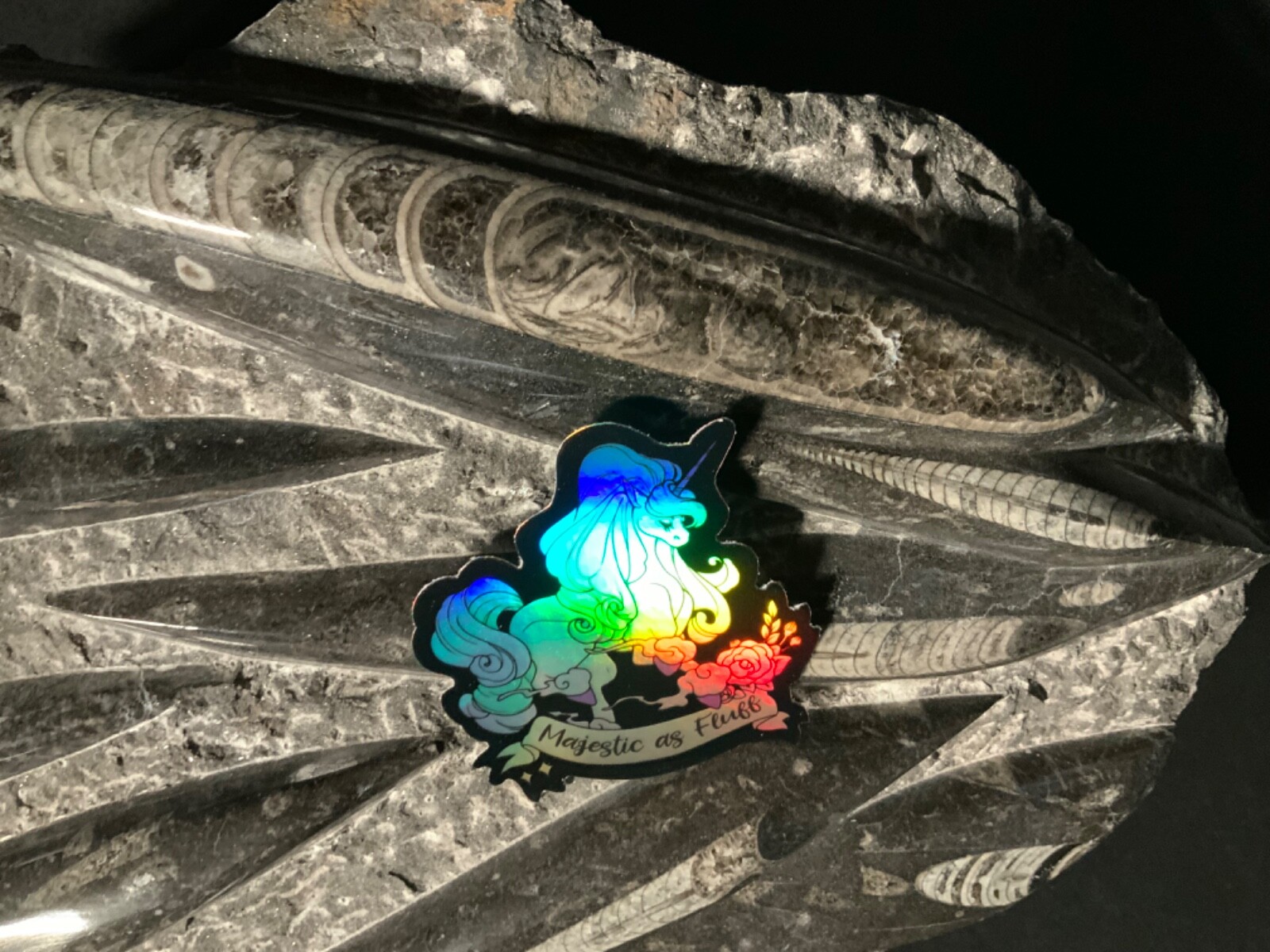 Galarian Rapidash Vinyl Sticker 3” Pokémon Holographic My Little Pony Horse Go