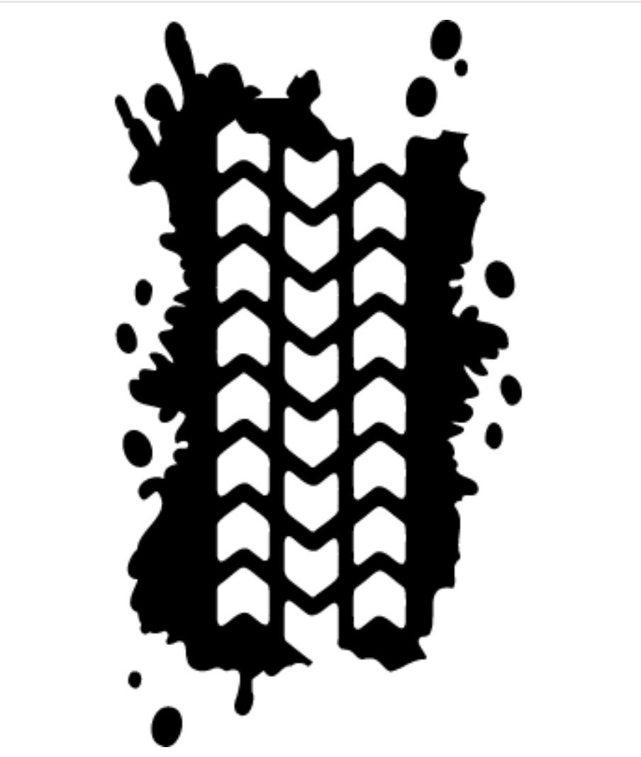 Off Road Mud Tracks Premium Vinyl Decal