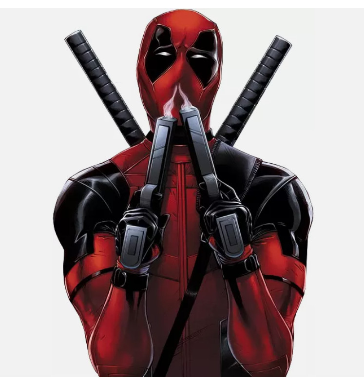 Deadpool Vinyl Sticker Decal Cell Laptops Helmets Hard Hat Tumbler