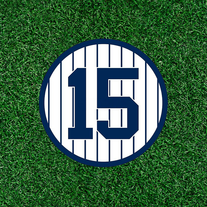 Yankees Thurman Munson #15 100% waterproof vinyl sticker – several sizes