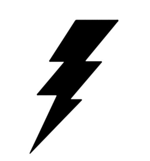 Lightning Bolt Vinyl Decal Sticker Car Truck Window Laptop Water Bottle