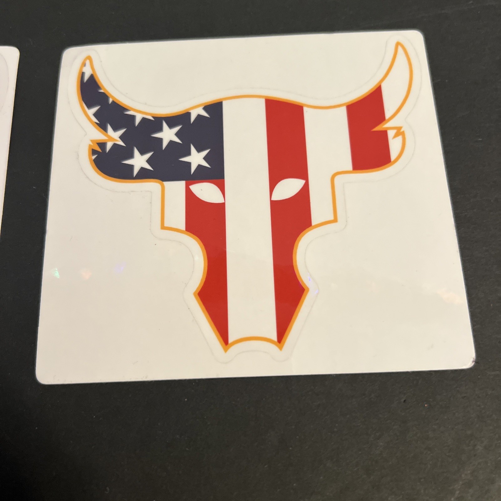 Project Rock Brahma Bull Box Decals Stickers Set Of Two 4" Collectible Decals