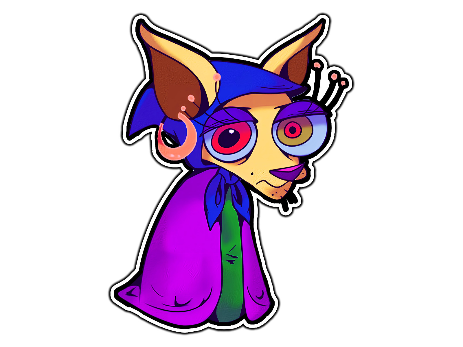 Shirley the Medium Waterproof Vinyl Sticker Decal Die-Cut
