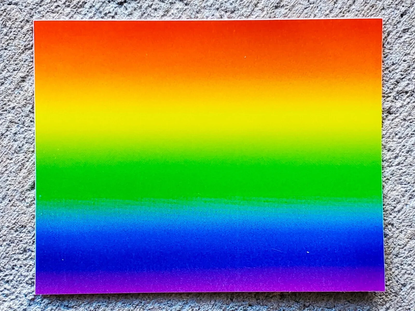 GAY PRIDE MONTH RAINBOW COLOR FLAG Vinyl Sticker Car Window Bumper Decal LGBT