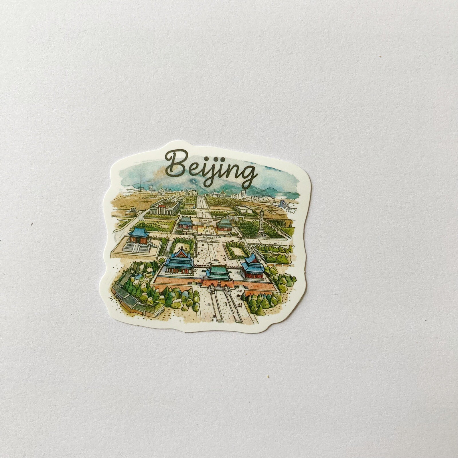 Beijing China Travel Country Decal Sticker