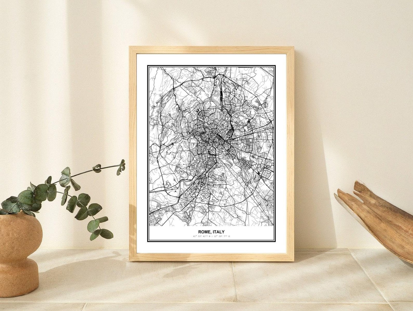 Susie Arts 11X14 Unframed Rome Italy Wall Art Metropolitan City View Abstract…