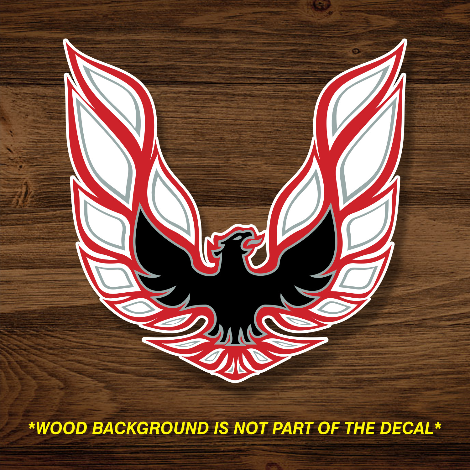 Vintage Trans Am 1976-1978 Pontiac Firebird Vinyl Decal Sticker Free Shipping
