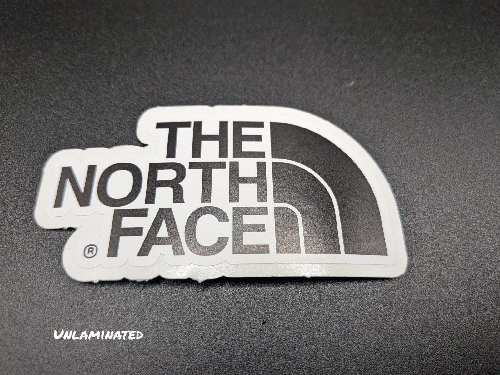 The North Face Logo Vinyl Sticker – Waterproof, UV-Resistant Decal, Multiple Siz