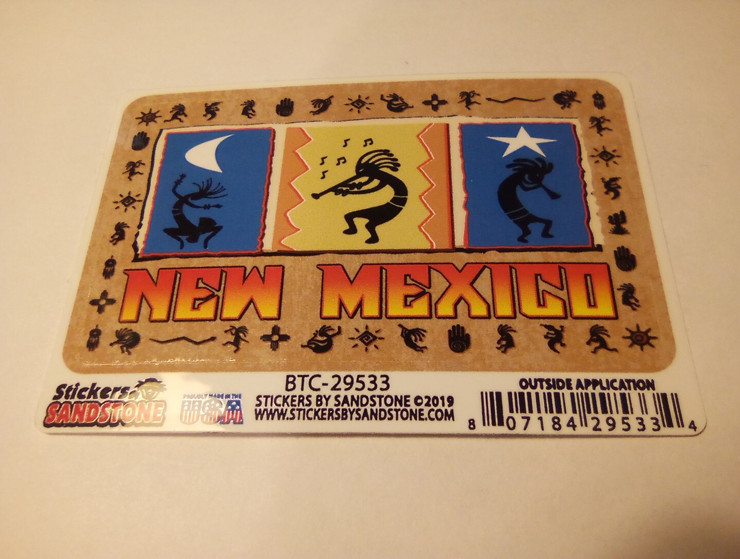NEW MEXICO LOGO STICKER GREAT FOR ANY COLLECTION NEW!