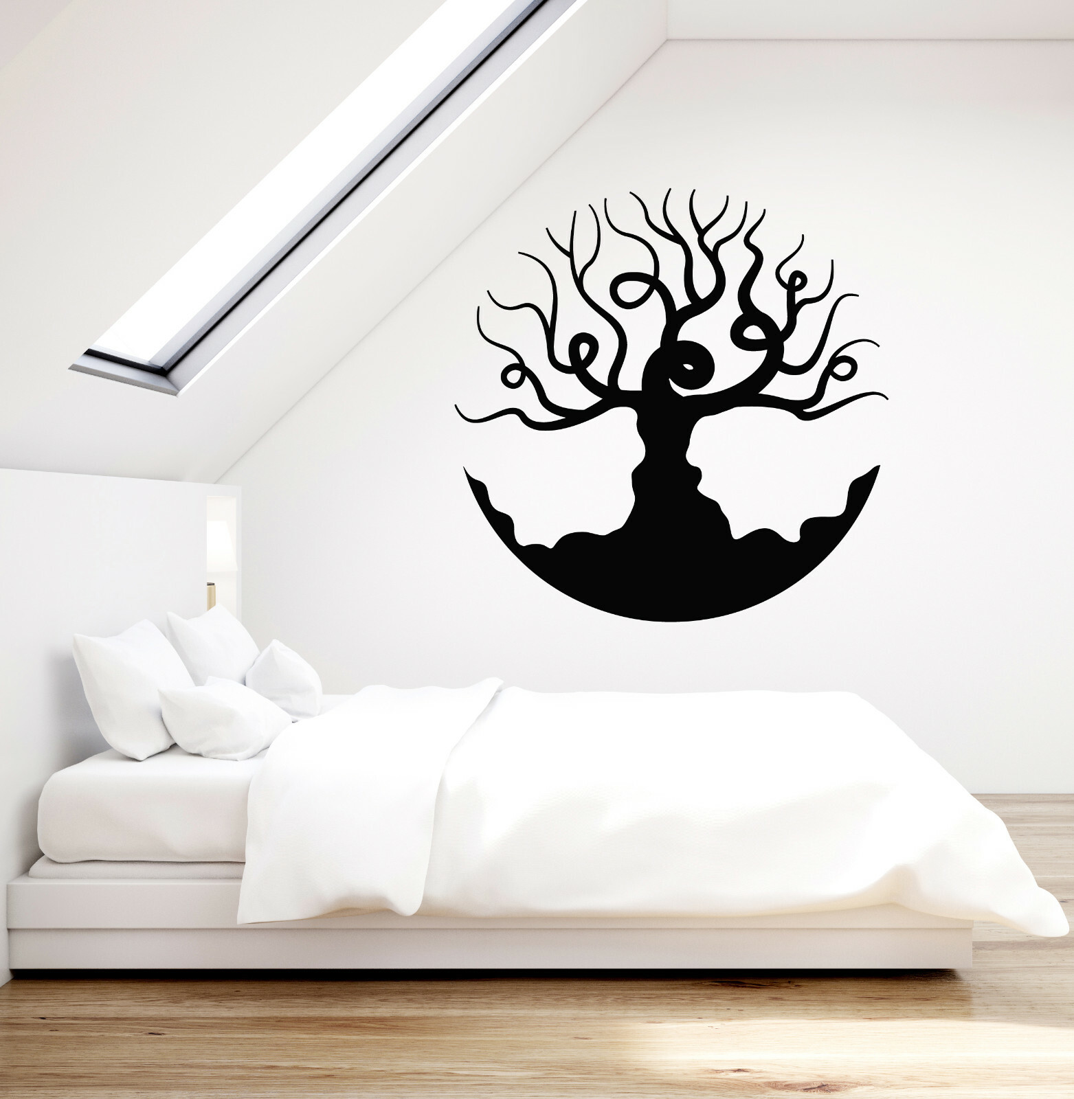 Vinyl Wall Decal Bare Tree Branches Living Room Bedroom Stickers Mural (ig5249)