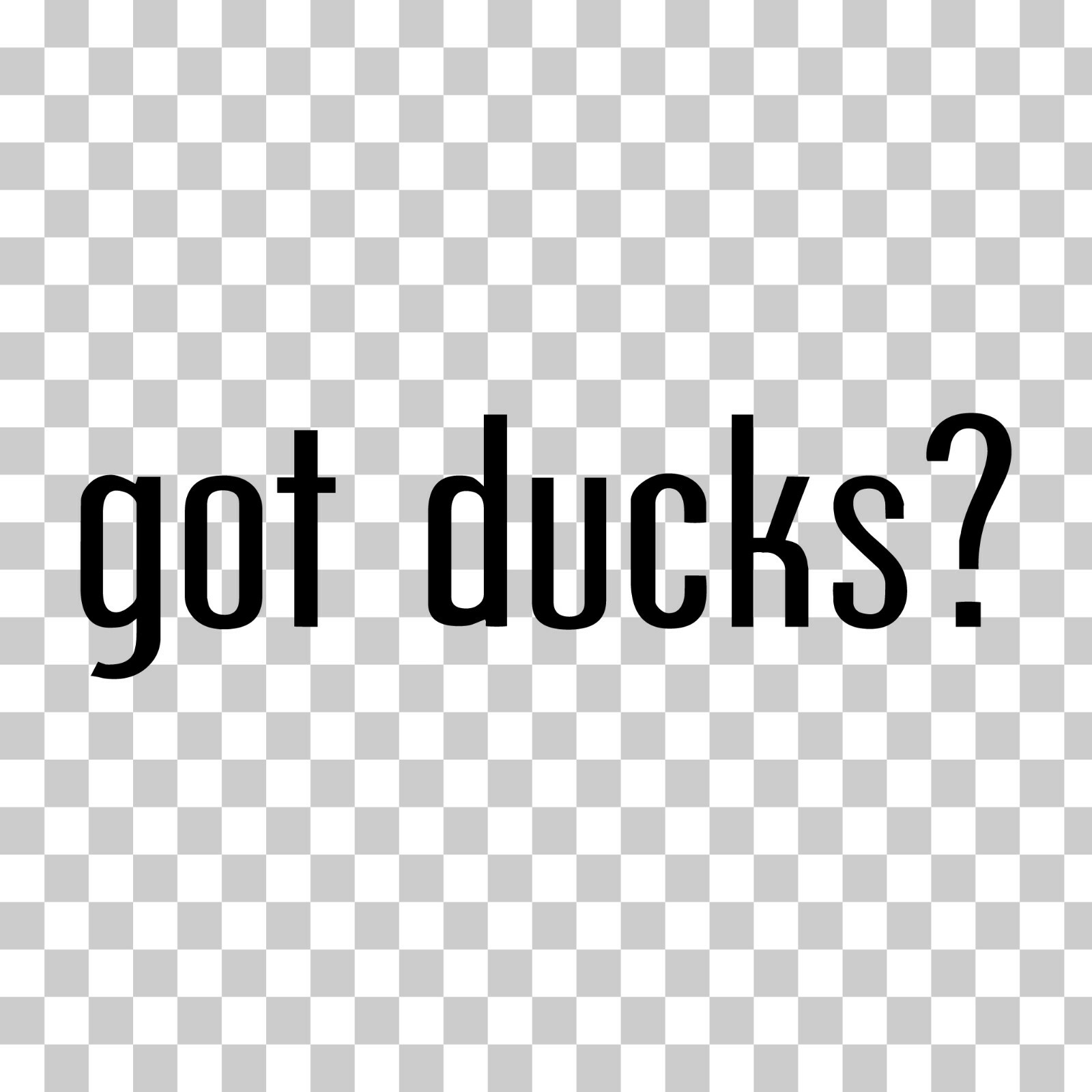 Got Ducks? Custom Vinyl Sticker / Decal Wildlife, Hunting, Waterfowl, Nature