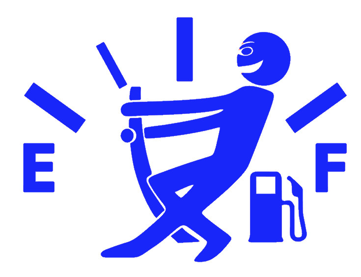 HOLD GAS GAUGE FULL, GAS, Decal Stickers for Cars, Laptops, Tablets