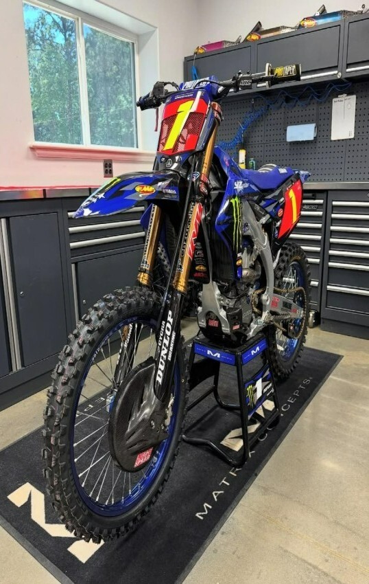 Deegan Supercross Bike Wall Vinyl Decal Poster Dirt Bike (Removable Adhesive)