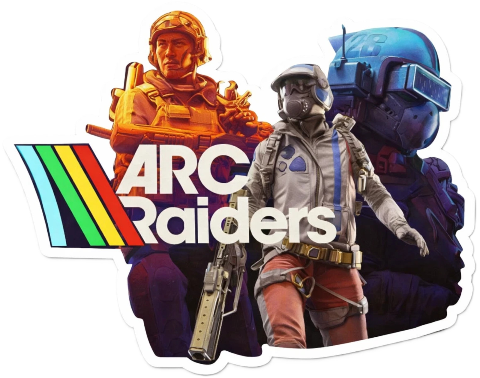 ARC RAIDERS – VIDEO GAME – GAMER – EMBARK – GAME FUN – ARC – STICKER / DECAL