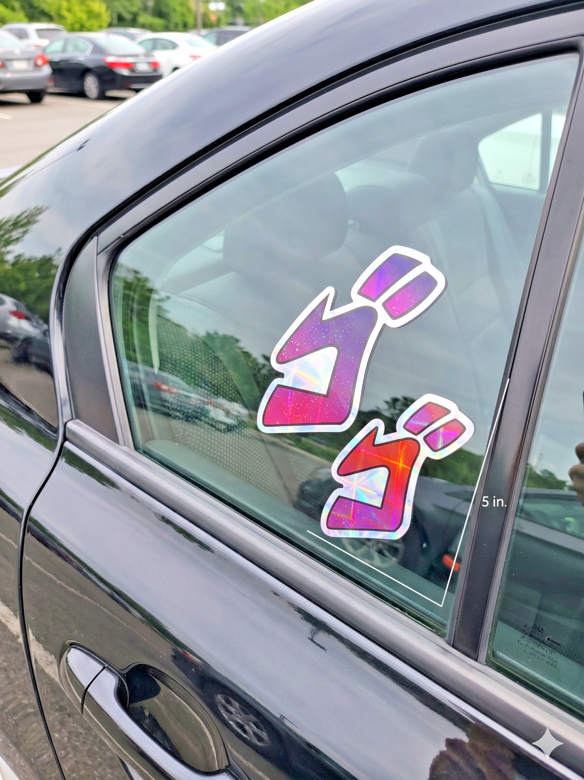 JoJo's Bizarre Adventure Menace Sticker – Waterproof Vinyl Decal for Cars/Laptop