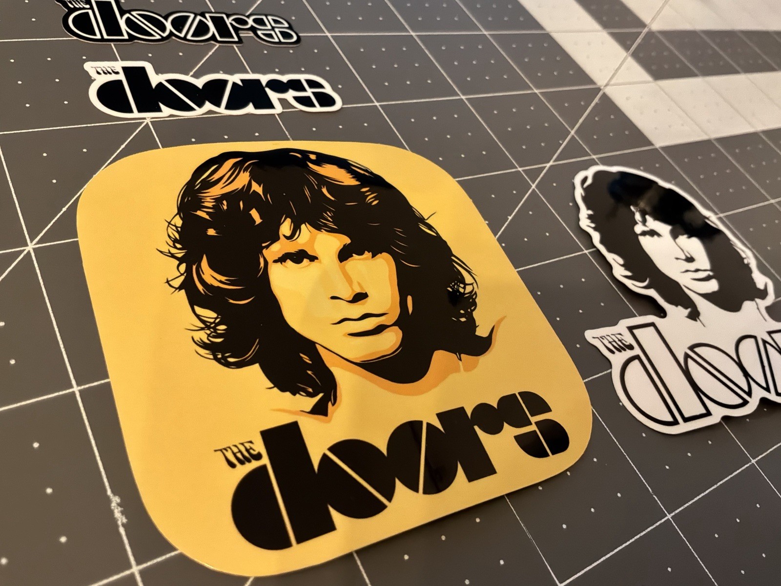 The Doors Stickers 4 Sticker Lot 2