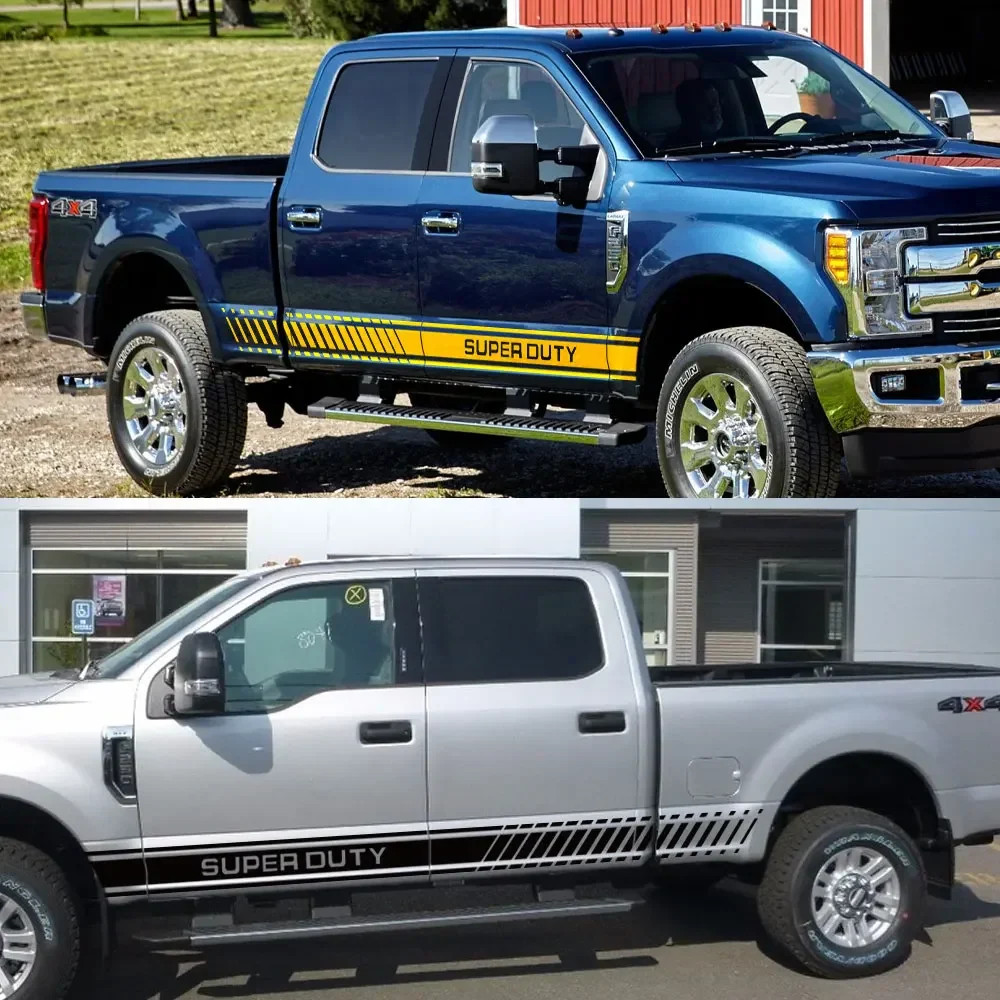 Door Side Body Stripe Decal for Ford Super Duty F-250 / F-350 / F-450 | Vinyl Tr