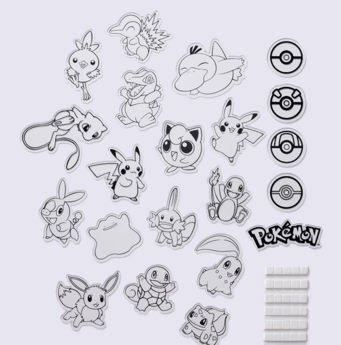 Target X Pokemon Glow-In-The-Dark Wall Sticker