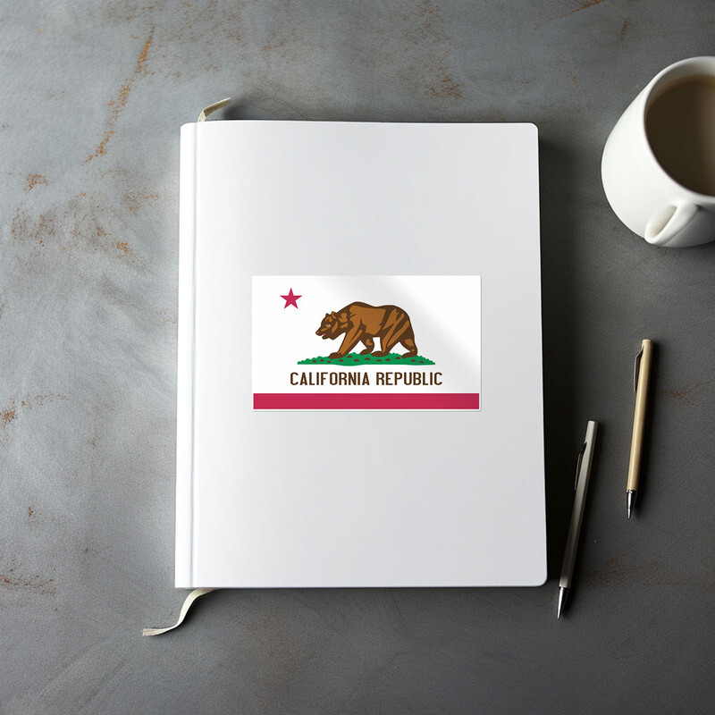 California State – Car Bumper Sticker Vinyl Art Decal
