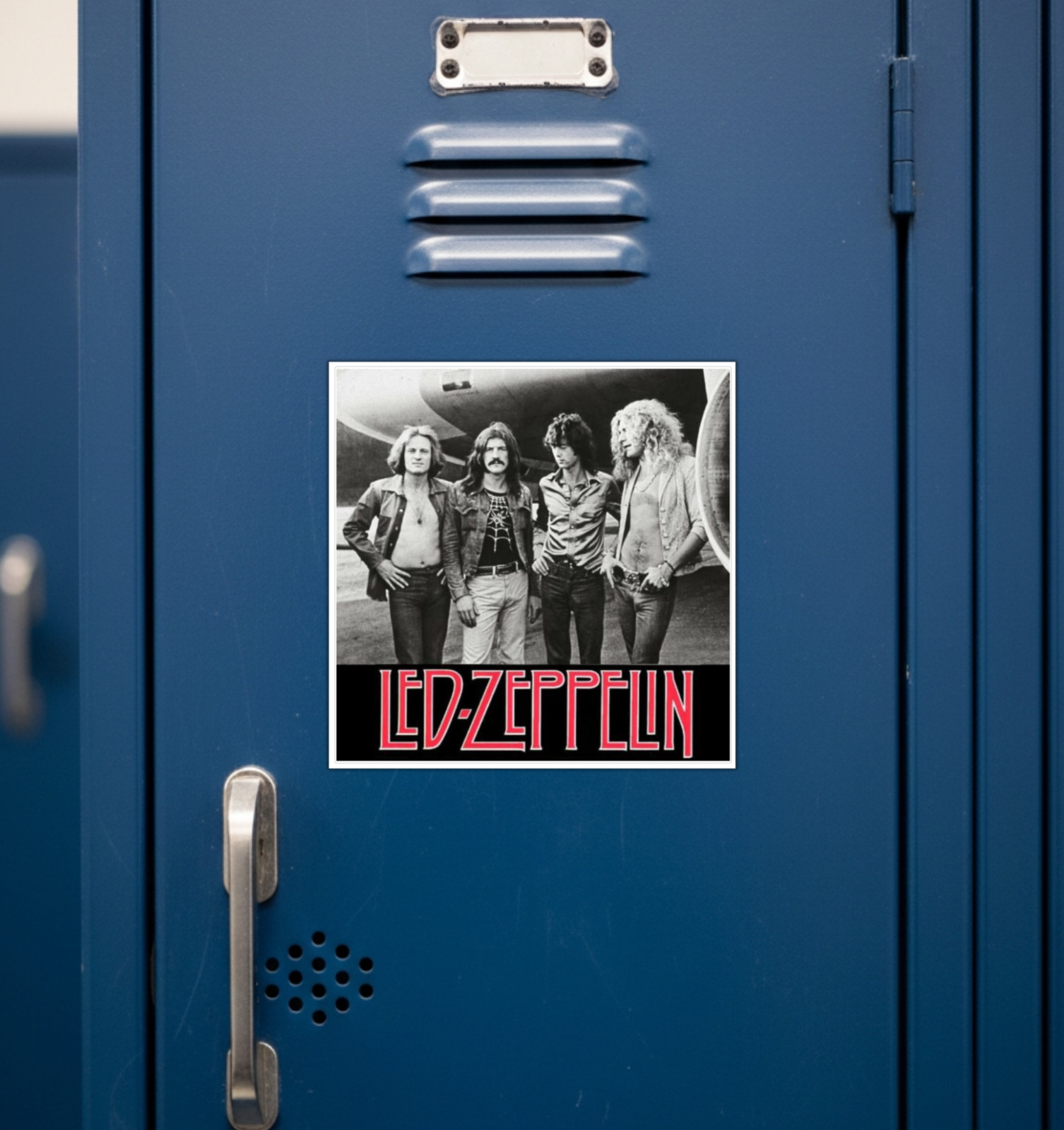 Led Zeppelin Fridge Magnet or Laptop Sticker