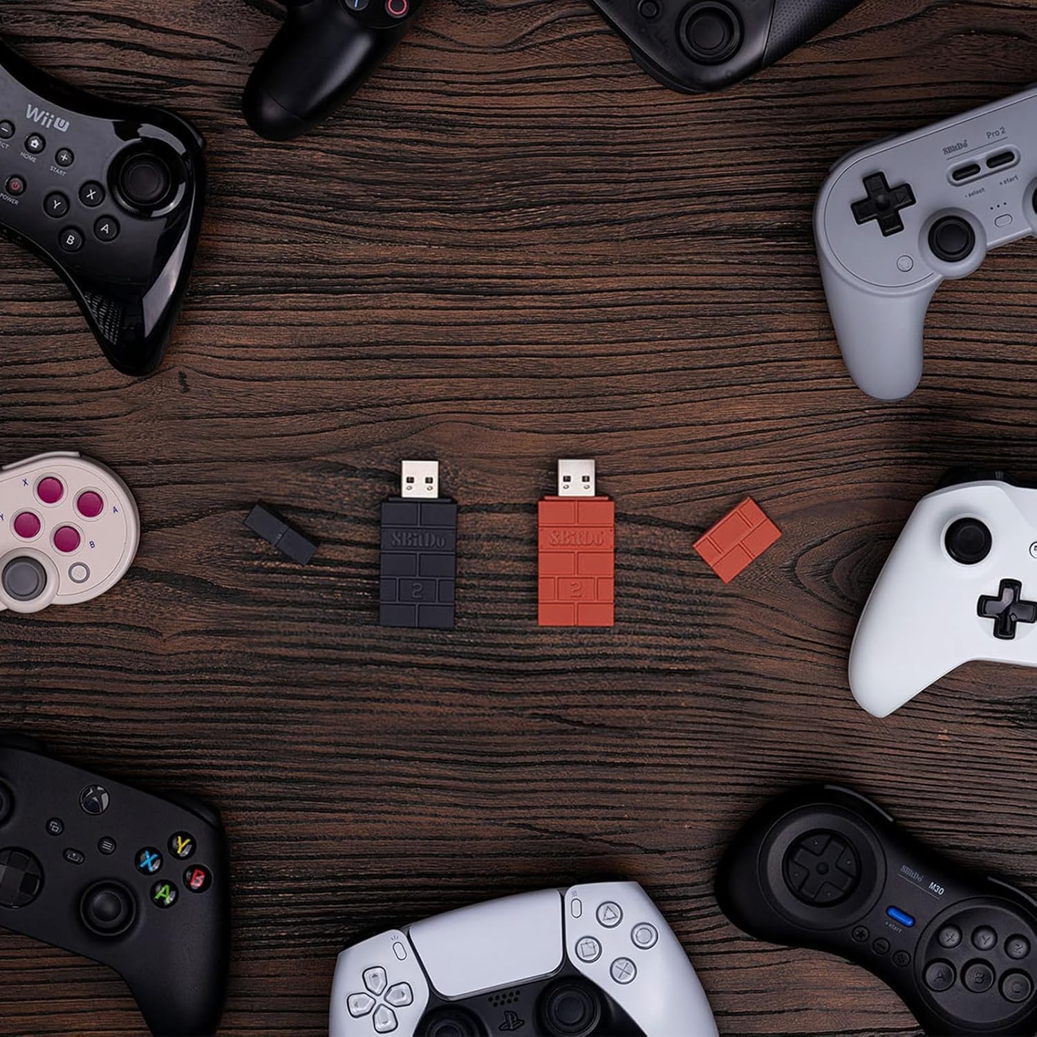 8BitDo USB Wireless Controller Adapter 2 Converter Dongle for Switch 2/Switch…