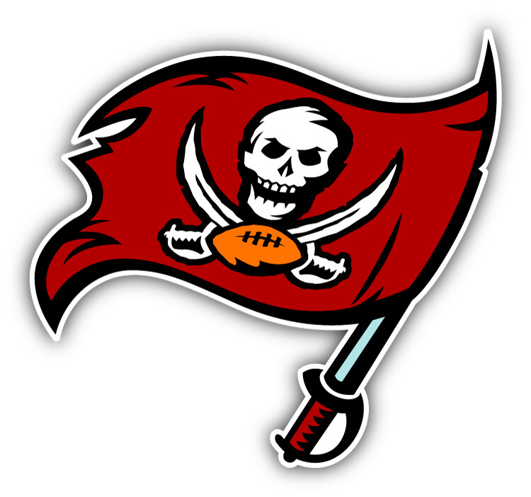 Tampa Bay Buccaneers NFL Football Logo Sport Car Bumper Sticker Decal "SIZES"